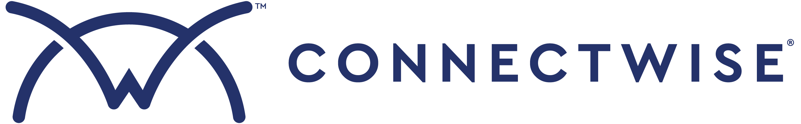 ConnectWise logo, horizontal full color